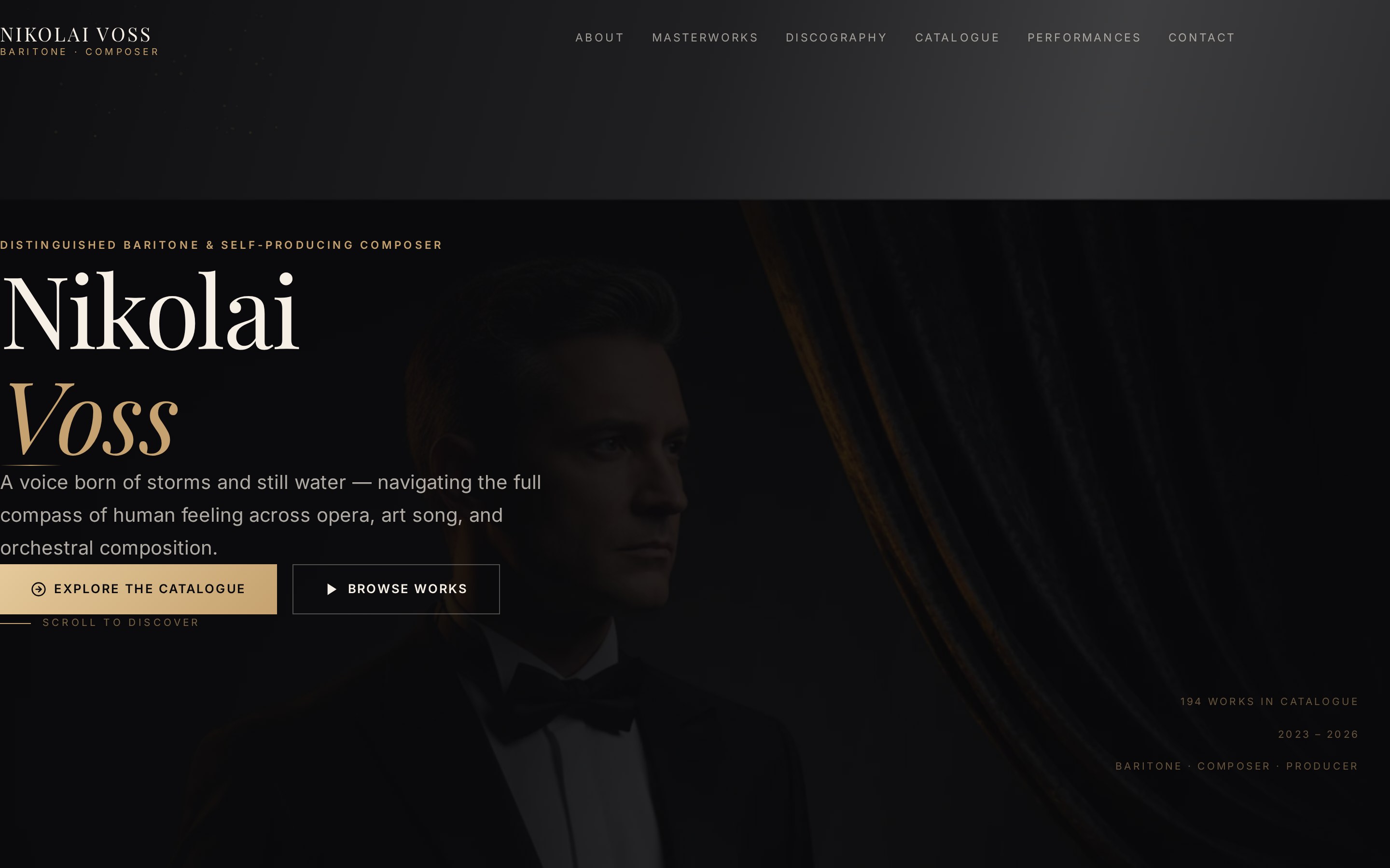 Nikolai Voss home page